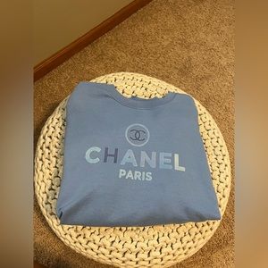 Blue Sweatshirt (Chanel Design)